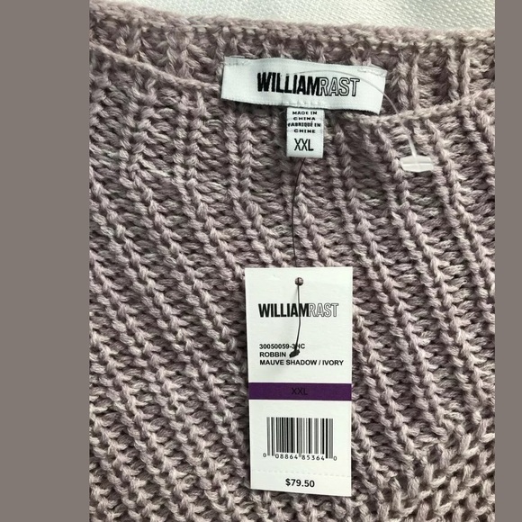 WILLIAM RAST Robin Spliced Ribbed Pattern NEW - Picture 7 of 8